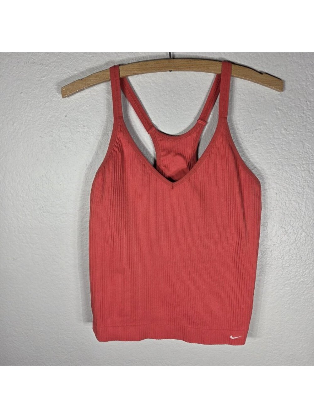 Nike Seamless Sans Couture Tank Top Cami Size L/XL Ribbed Racerback